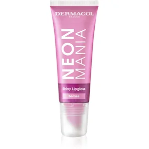 Dermacol Neon Mania brillant à lèvres en tube teinte Berries 10 ml pas cher
