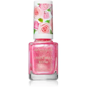 Dermacol Imperial Rose vernis à ongles pailleté teinte 02 11 ml pas cher