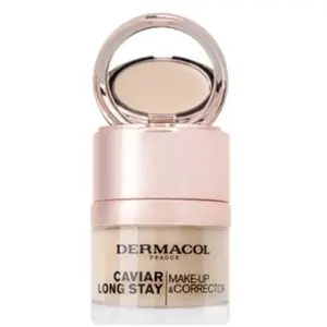 Comparateur de prix : Dermacol Caviar Long Stay fond de teint longue tenue et correcteur perfecteur aux extraits de caviar teinte fair 30 ml