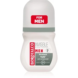 Borotalco MEN Invisible déodorant bille roll-on 72h parfums Musk 50 ml