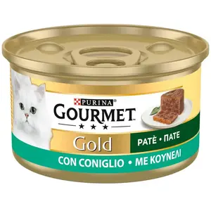 Comparateur de prix : 24x85g mousse de lapin Gourmet Gold nourriture humide pour chats