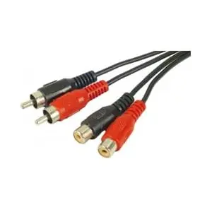 No Name Rallonge Audio 2xRCA M/F 10m