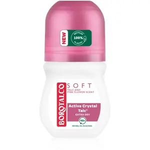 Borotalco Soft Talc & Pink Flower déodorant bille roll-on sans alcool 50 ml
