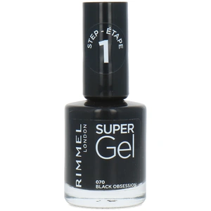 Rimmel Super Gel Vernis à ongles - 070 Black ObsessionVendu parnotino