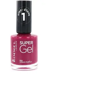 Rimmel London kate super gel nail polish 025 urban purple pas cher