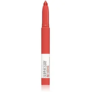 Maybelline SuperStay Ink Crayon Matte Rouge à lèvres - 115 Know No Limits pas cher