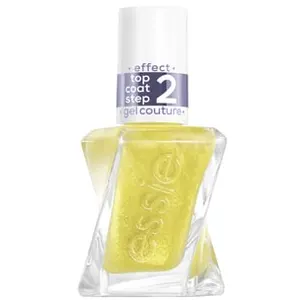 essie Gel Couture Gel- Metallic Glaze Top Coats - Brushed Gold pas cher