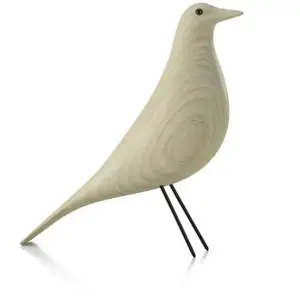 Vitra EAMES HOUSE BIRD COTTON WHITE ASH pas cher