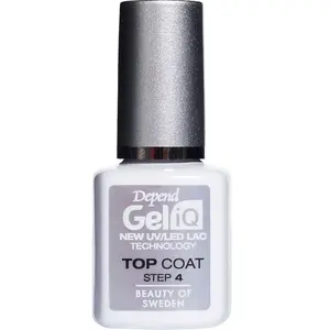 Depend - Gel IQ Top Coat 5 ml Gris unisex pas cher