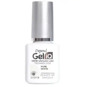 Depend Vernis à ongle - BETER - ESMALTE GEL PURE BLANC - Couleur: Blanc - Gel - Haute brillance pas cher