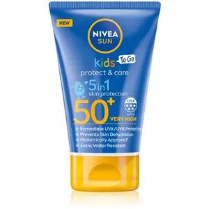 Nivea Nivea - Sun Kids Protect & Care Sun Lotion 5 In 1 Spf50+ 50ml pas cher
