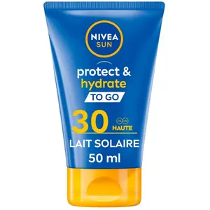 Comparateur de prix : NIVEA Lait solaire SPF 30 - Protect & Hydrate - Corps - 50 ml