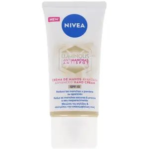 Soins mains et pieds Nivea Luminous 630º Anti-tache Crème Mains Spf15 pas cher