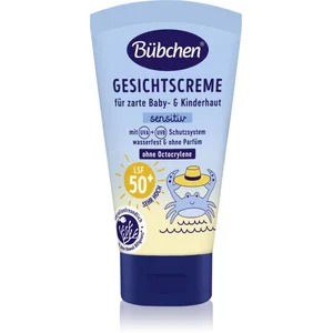 Bübchen Sensitive Sun Protection Face Cream SPF 50+ crème protectrice ... pas cher