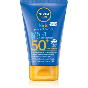 NIVEA SUN Kids lait solaire enfants 5 en 1 SPF 50+ 50 ml pas cher