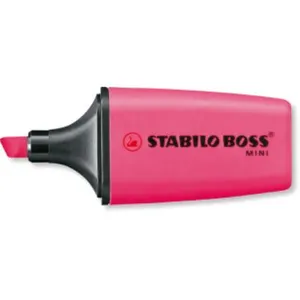 Surligneur Stabilo BOSS MINI - rose pas cher