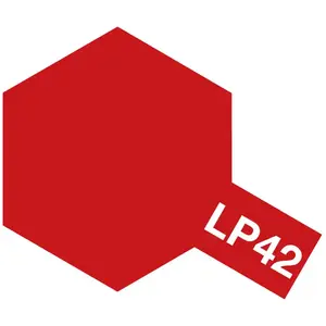 Comparateur de prix : Peinture Tamiya LP42 Rouge Mica  - Peinture à maquette acrylique  - 82142 