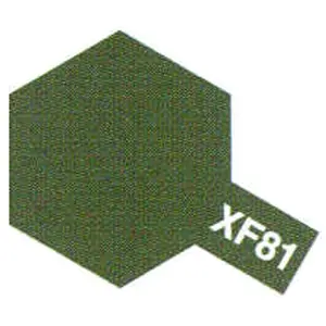 Comparateur de prix : Peinture Tamiya XF-81 RAF Dark Green 2 10ml  - Peinture à maquette acrylique  - XF81 