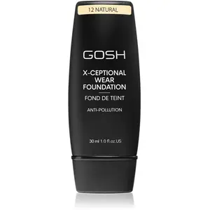 Gosh X-ceptional fond de teint longue tenue teinte 12 Natural 30 ml pas cher