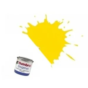 Comparateur de prix : Best Price Square Enamel Paint, 14ML, NO 69 Yellow - Gloss AA0761 by HUMBROL