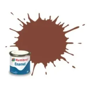 070 - rouge brique mat : enamel humbrol pas cher