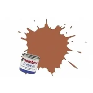 Comparateur de prix : Humbrol 14ml No. 1 Tinlet Enamel Paint 62 (Leather Matt)
