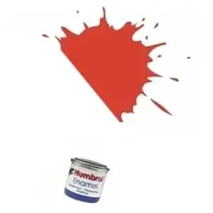 Comparateur de prix : Peinture maquette émail Humbrol - Rouge signal satin N°174 - 14ml