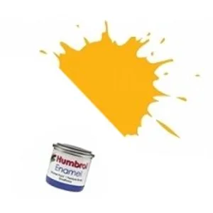 Humbrol 154 - Jaune insigne mat : Enamel pas cher