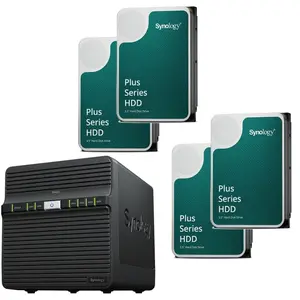 Synology DS423 - 4 Baies avec 4 disques de 6To pas cher