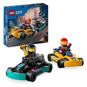Karts et Pilotes de Course LEGO City - Ensemble de Jeu Amusant - Neuf pas cher