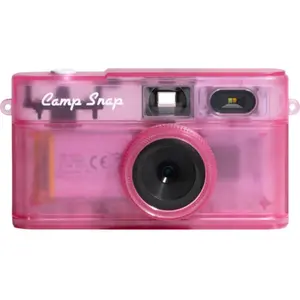 Camp Snap 2 appareil photo numérique - Rose transparent pas cher