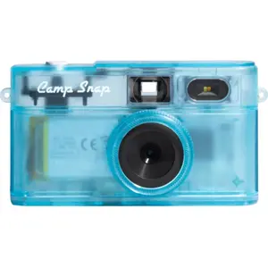 Camp Snap 2 appareil photo numérique - Bleu transparent pas cher