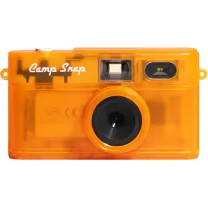 Camp Snap 2 appareil photo numérique - Orange transparent pas cher