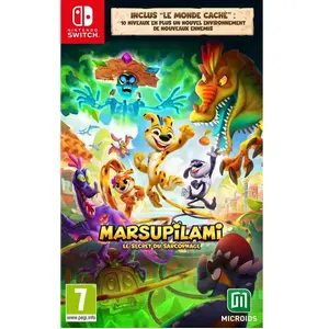JEUX Marsupilami Le Secret Du Sarcophage SWITCH pas cher