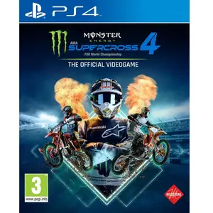 JEUX Monster Energy Supercross 4 PS4 pas cher