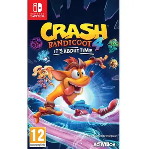 JEUX Crash Bandicoot 4 It's About Time SWITCH pas cher