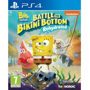 JEUX Spongebob Squarepants: Battle For Bikini Bottom Rehydrated PS4 pas cher