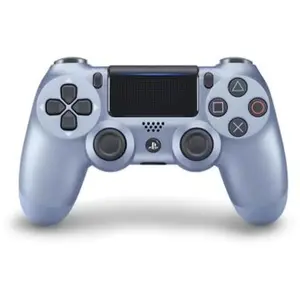 JEUX Manette Dual Shock 4 Titanium Blue pas cher