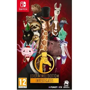 JEUX Lord Winklebottom Investigates SWITCH pas cher