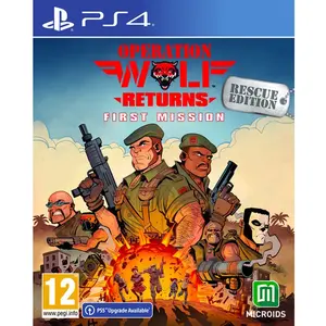 JEUX Operation Wolf Returns First Mission PS4 pas cher