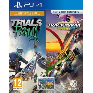 JEUX Compil Trackmania + Trials Rising PS4 pas cher