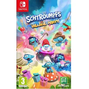 JEUX Les Schtroumpfs Village Party SWITCH pas cher