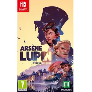 JEUX Arsene Lupin Voleur Un Jour SWITCH pas cher