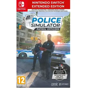 JEUX Police Simulator Patrol Officers Extended Edition SWITCH pas cher