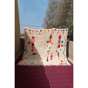 Them - Tapis berbère coloré | 253 x 243cm T.U pas cher