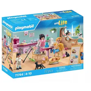 Bar à Chats PLAYMOBIL avec 6 Chats et 3 Personnages Amusants - Neuf pas cher
