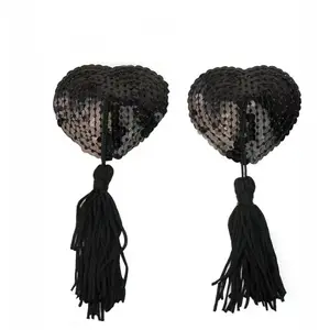 Nippies coeurs pompons Sunspice pas cher