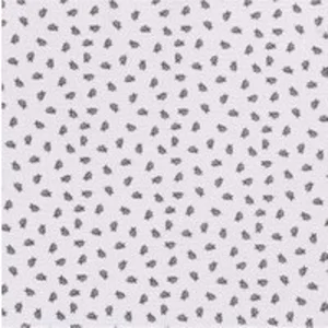 Tissu coton double gaze imprimé brindilles vendu par 50 cm(...) - Ecru