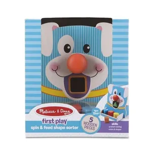 Jeu d’éveil Melissa & Doug Spin et Feed Shape Sorter pas cher