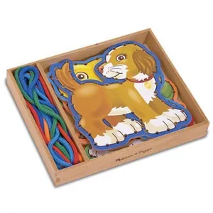 Melissa & Doug - 13782 - Loisir Créatif - Wooden Panels & Laces Pets